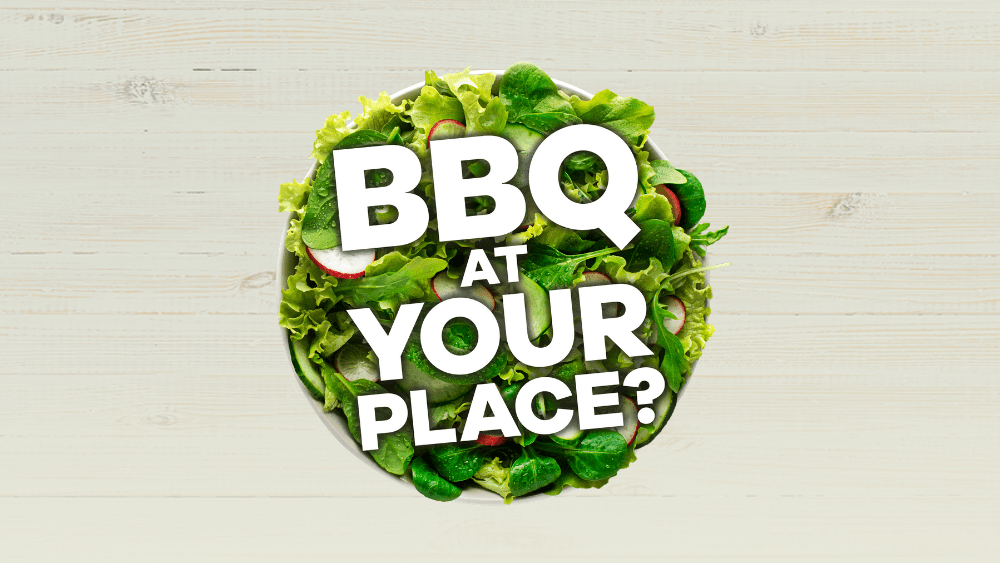 BBQ at your place promotion