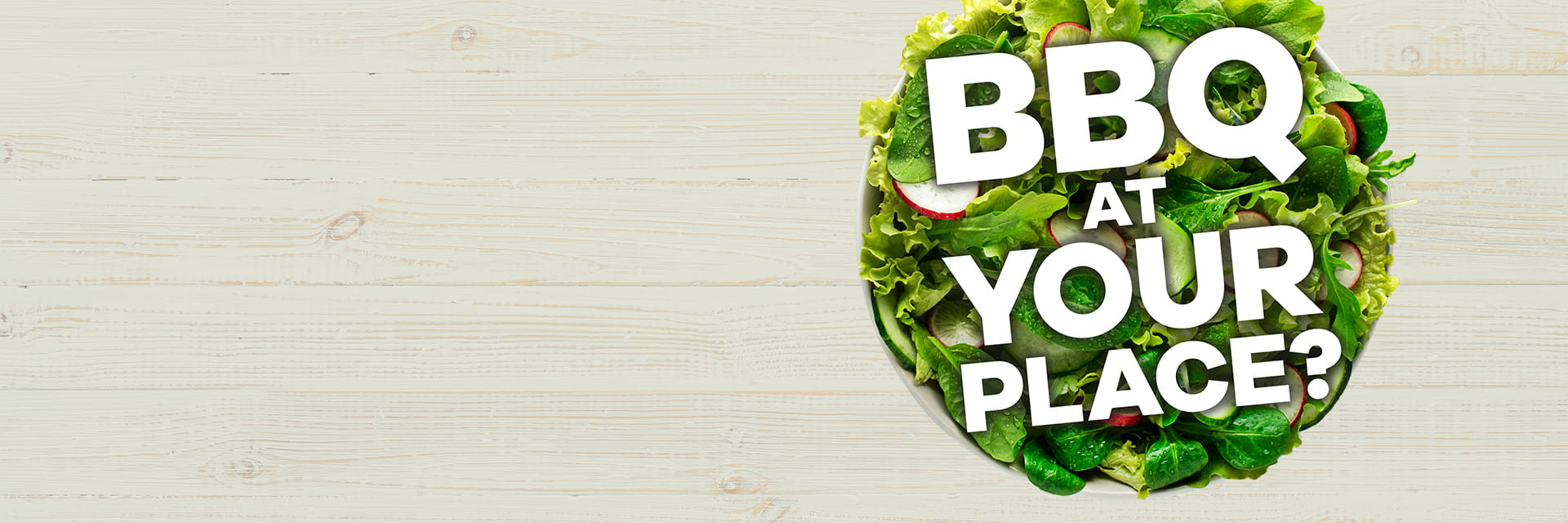 BBQ at your place promotion