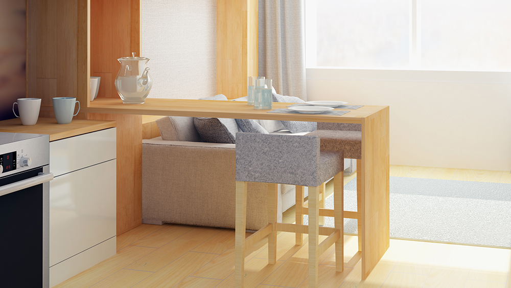 Pull out kitchen table
