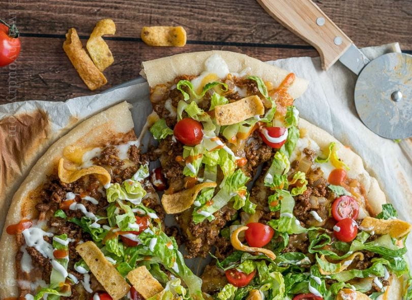 Taco pizza.