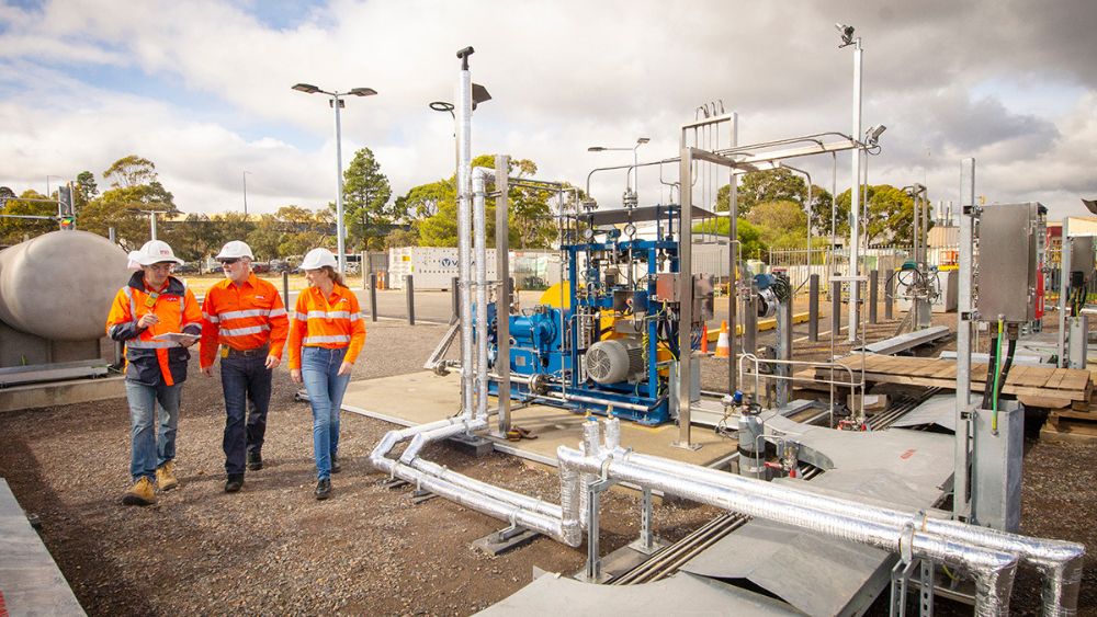 GPA Staff on site at the HyP SA Hydrogen Production and Injection Facility in Adelaide